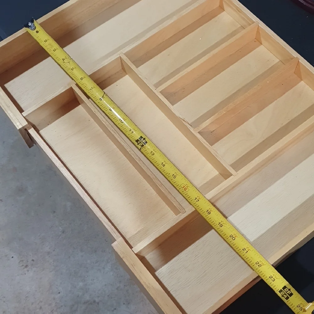 Elegant Tan Bath Vanity Tray (2 Available)